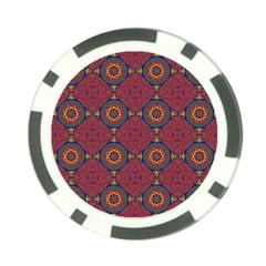 Oriental pattern Poker Chip Card Guard