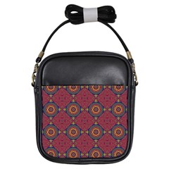 Oriental pattern Girls Sling Bags