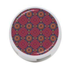 Oriental pattern 4-Port USB Hub (Two Sides) 