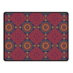 Oriental pattern Fleece Blanket (Small)