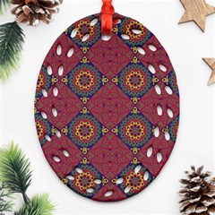 Oriental pattern Ornament (Oval Filigree)