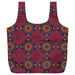 Oriental pattern Full Print Recycle Bags (L) 