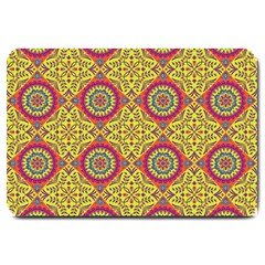 Oriental Pattern Large Doormat  by ValentinaDesign