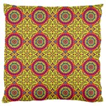 Oriental pattern Large Flano Cushion Case (One Side) Front