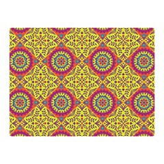 Oriental Pattern Double Sided Flano Blanket (mini)  by ValentinaDesign