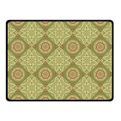 Oriental Pattern Double Sided Fleece Blanket (small)  by ValentinaDesign