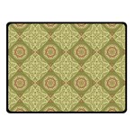 Oriental pattern Double Sided Fleece Blanket (Small)  45 x34  Blanket Back