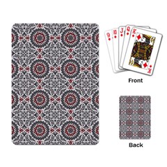 Oriental Pattern Playing Card by ValentinaDesign