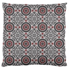 Oriental Pattern Large Flano Cushion Case (two Sides) by ValentinaDesign