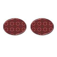 Oriental Pattern Cufflinks (oval) by ValentinaDesign