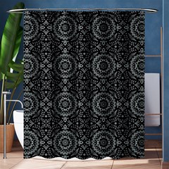 Oriental Pattern Shower Curtain 60  X 72  (medium)  by ValentinaDesign