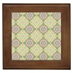 Oriental Pattern Framed Tiles by ValentinaDesign