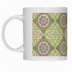 Oriental Pattern White Mugs by ValentinaDesign