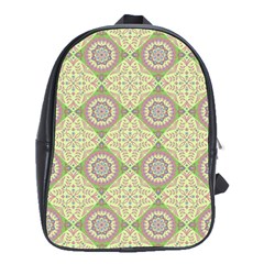 Oriental Pattern School Bag (large) by ValentinaDesign