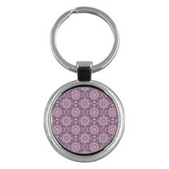 Oriental Pattern Key Chains (round)  by ValentinaDesign