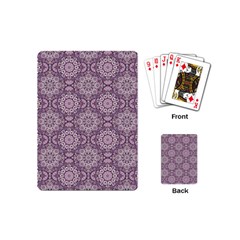 Oriental Pattern Playing Cards (mini)  by ValentinaDesign