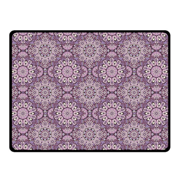 Oriental pattern Double Sided Fleece Blanket (Small) 