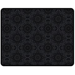 Oriental pattern Fleece Blanket (Medium) 