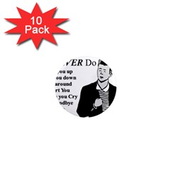 Rick Astley 1  Mini Magnet (10 Pack) 