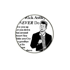 Rick Astley Hat Clip Ball Marker (4 Pack) by Powwow