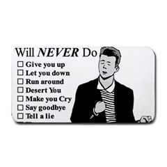 Rick Astley Medium Bar Mats by Powwow