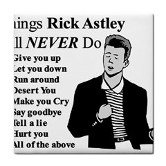 Rick Astley Face Towel by Powwow