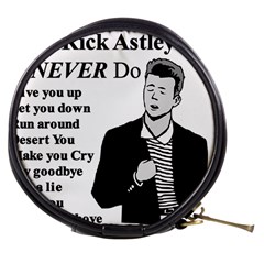 Rick Astley Mini Makeup Bags by Powwow