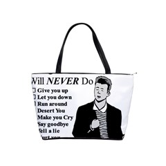 Rick Astley Shoulder Handbags by Powwow