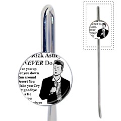 Rick Astley Book Mark by Powwow