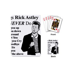 Rick Astley Playing Cards (mini) 