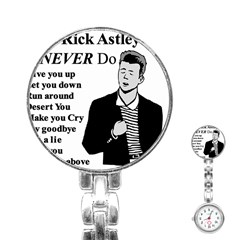 Rick Astley Stainless Steel Nurses Watch