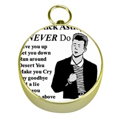 Rick Astley Gold Compasses