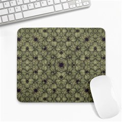 Stylized Modern Floral Design Large Mousepads by dflcprints