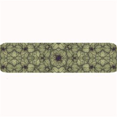 Stylized Modern Floral Design Large Bar Mats