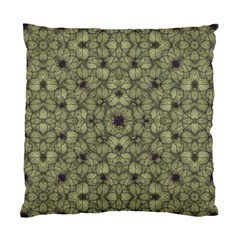 Stylized Modern Floral Design Standard Cushion Case (two Sides) by dflcprints