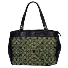 Stylized Modern Floral Design Office Handbags by dflcprints