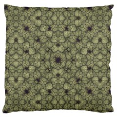 Stylized Modern Floral Design Standard Flano Cushion Case (one Side) by dflcprints