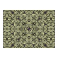 Stylized Modern Floral Design Double Sided Flano Blanket (mini)  by dflcprints