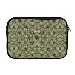 Stylized Modern Floral Design Apple Macbook Pro 17  Zipper Case by dflcprints