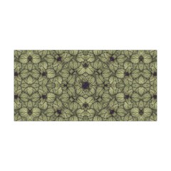 Stylized Modern Floral Design Yoga Headband by dflcprints