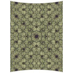 Stylized Modern Floral Design Back Support Cushion