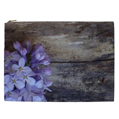 Lilac Cosmetic Bag (xxl)  by PhotoThisxyz