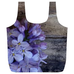 Lilac Full Print Recycle Bags (l)  by PhotoThisxyz