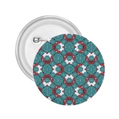 Colorful Geometric Graphic Floral Pattern 2 25  Buttons by dflcprints