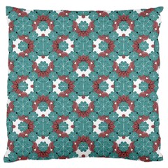 Colorful Geometric Graphic Floral Pattern Standard Flano Cushion Case (one Side) by dflcprints