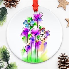 Flovers 23 Ornament (round)