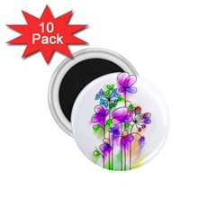 Flovers 23 1 75  Magnets (10 Pack)  by JelinekDesign