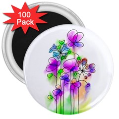 Flovers 23 3  Magnets (100 Pack)