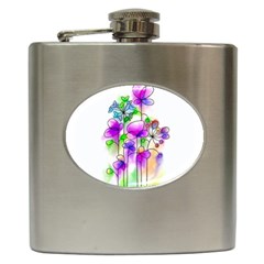 Flovers 23 Hip Flask (6 Oz) by JelinekDesign