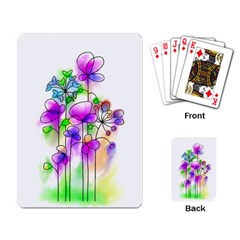 Flovers 23 Playing Card by JelinekDesign